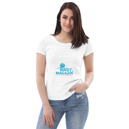 Women's fitted eco tee baby magazin 