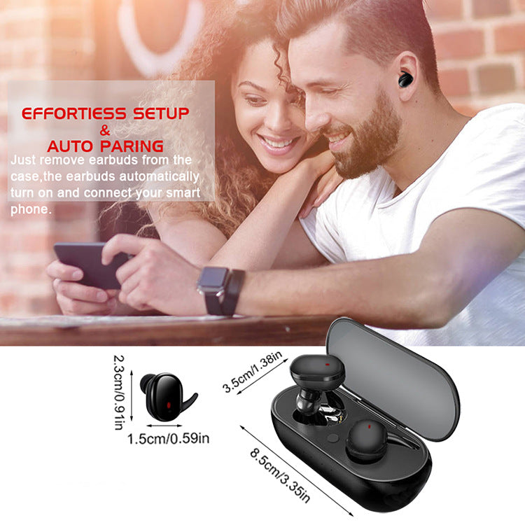 Y30 Touch 5.0 Wireless Earphones 3D Stereo Headphones Running Sport Gaming Headset TWS S4 Mini Earbuds baby magazin 