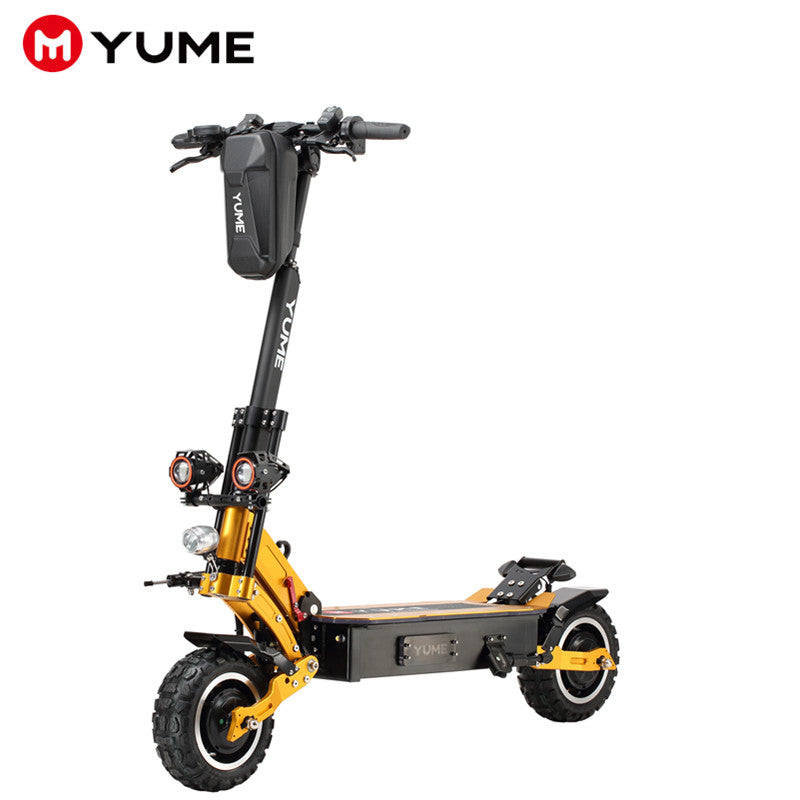 YUME 2022 New arrival 60V5000W dual motor foldable fat tire adult motorcycle electric scooter 5000w baby magazin 